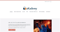 Desktop Screenshot of akademy.in